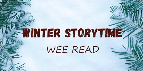 WeeRead (ages 2 & up) *with ASL Interpretation