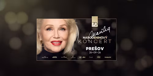 MARIKA 70 - Narodeninov\u00fd koncert (PRE\u0160OV)