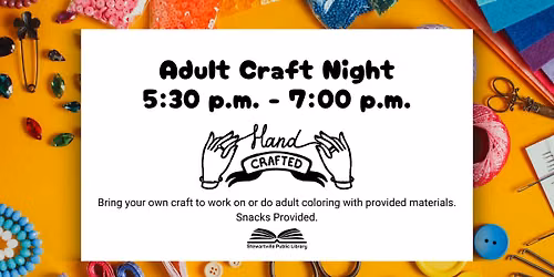 Adult Craft Night