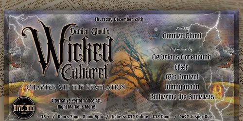 Damien Ghoul's Wicked Cabaret- Chapter VIII: The Revelation