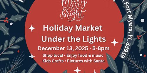 Holiday Market Under the Lights