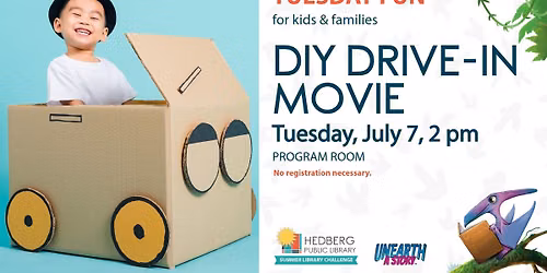 Tuesday Fun: DIY Drive-In Movie (kids & families)