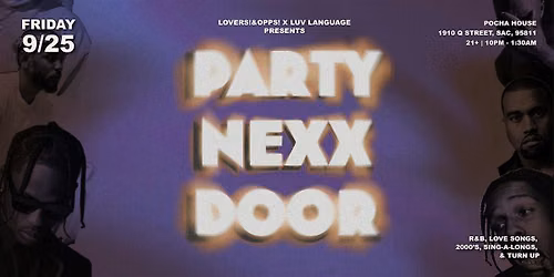 Party Nexx Door V5: A Lovers!AndOpps! x Luv Language Special Event