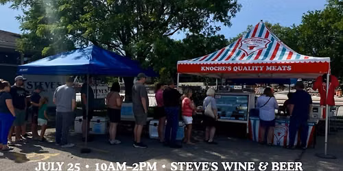 Knoche's Summer Meat Sale at Steve's Wine & Beer