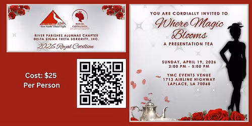 2026 Royal Cotillion Presentation Tea