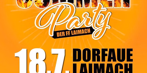 Sommer Party der FF Laimach