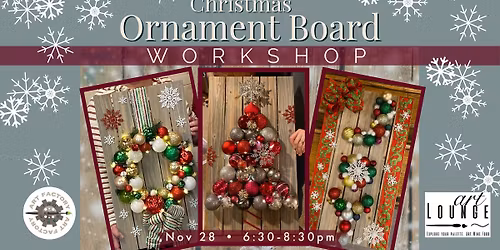 Christmas Ornament Board Workshop