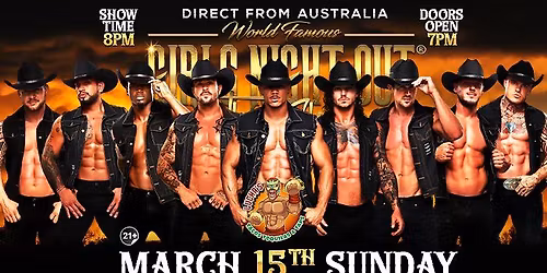 Mar 15th: Alamosa, CO - Girls Night Out the Show® AUSTRALIA TAKEOVER at Lucha's