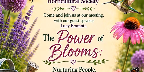 June General Meeting featuring Lucy Emmott