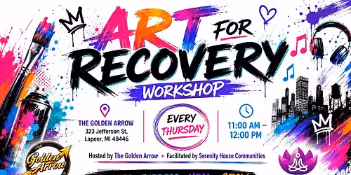 Art for Recovery - Golden Arrow 