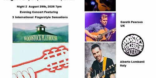 Day 2 Woodstock Fingerstyle Guitar Festival 2026