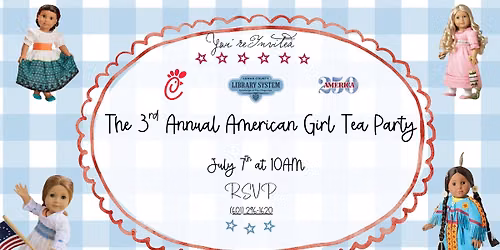 American Girl Tea Party