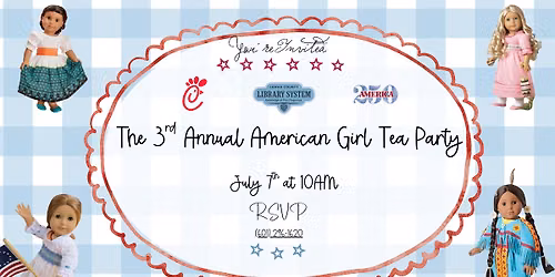 American Girl Tea Party