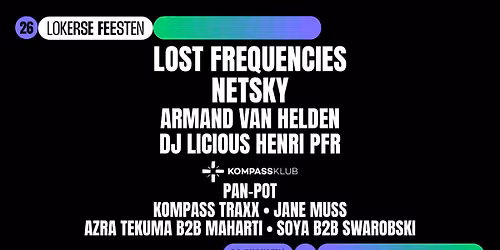 LOST FREQUENCIES, NETSKY \u27a0 Lokerse Feesten '26