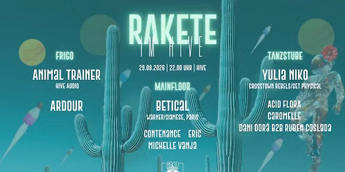 Rakete im Hive — Geroldstrasse 5, 8005 Zürich, Switzerland