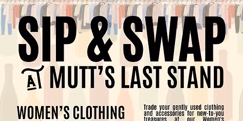 Sip & Swap at Mutt\u2019s
