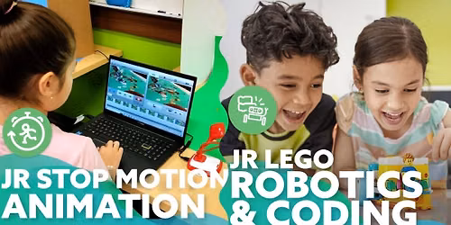 JR Stop Motion Animation + JR Lego Robotics & Coding 5-7