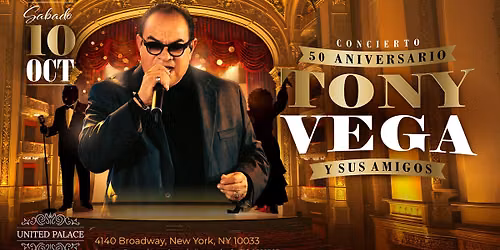 TONY VEGA 50 ANIVERSARIO