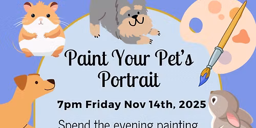 Paint Your Pet's Portrait
