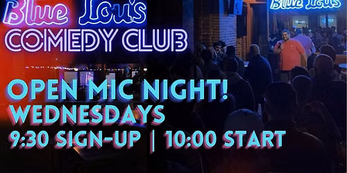 Comedy Open Mic Night!