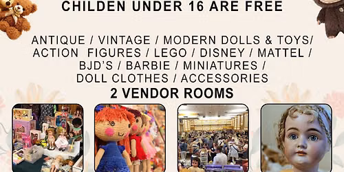 Doll Club of Edmonton Doll, Toy and Collectible Show and Sale