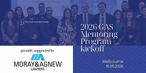 2026 GAS Mentoring Program Kickoff - Melbourne