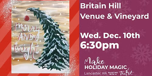 Paint Night at Britain Hill Venue & Vineyard