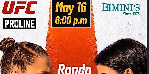 Ronda Rousey vs Gina Carano Fight watch party at Biminis