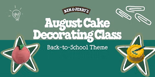 August Cake Decorating Class, New Haven