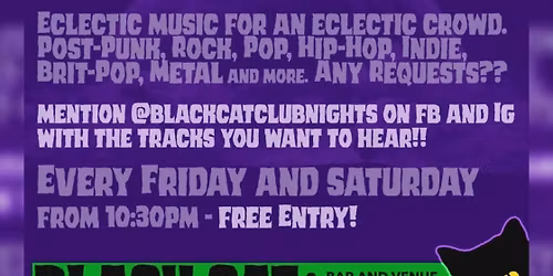 Witching Hour Alternative Club Night 