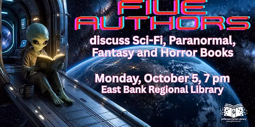Five Authors discuss Sci-Fi, Paranormal, Fantasy and Horror Books