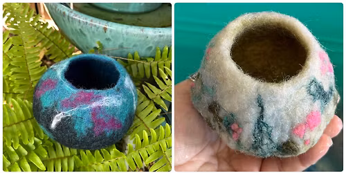 \u201cWet Felting\u201d Bowl