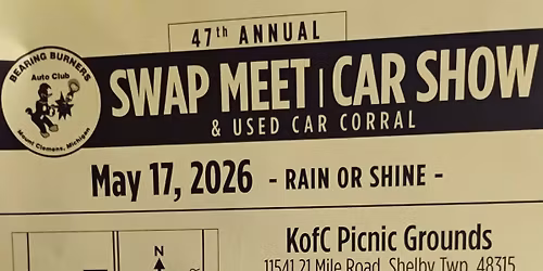 Bearing burners car show and swap meet