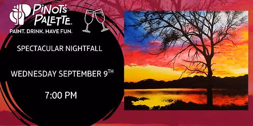 Spectacular Nightfall  - Paint and Sip 