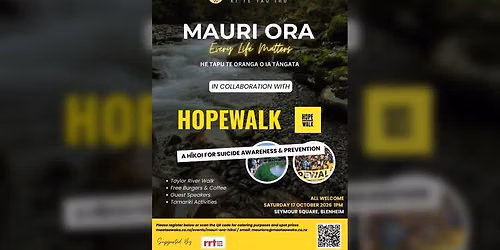HopeWalk & Mauri Ora Hikoi