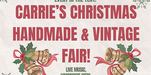Carrie\u2019s Christmas Handmade & Vintage Fair! 