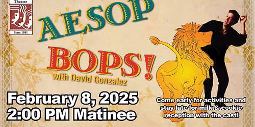 Aesop Bops at Temple Theater at Des Moines Performing Arts