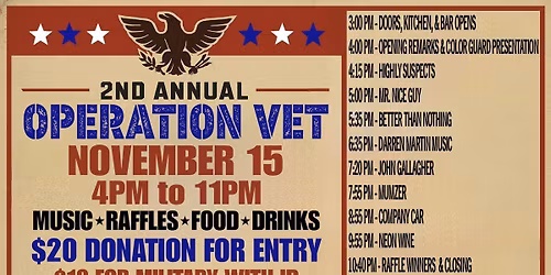 Mumzer @ Operation Vet