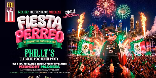 Fiesta Perreo: Ultimate Reggaeton Party @ NOTO Philadelphia