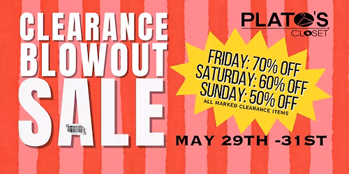 Plato's Closet Fishers: Clearance Blowout!