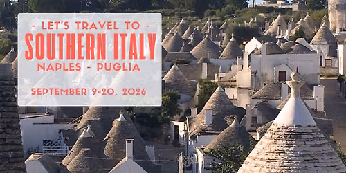 Southern Italy Tour - Hiking and Cycling 2026