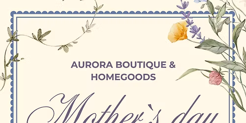 2nd Annual Mothers Day Market