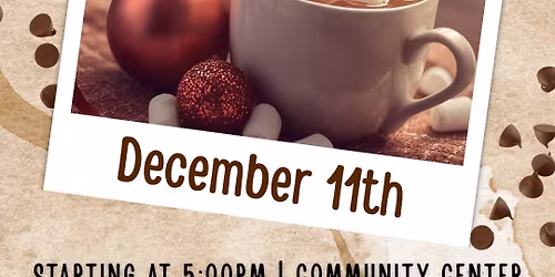 Hot Cocoa Bar & Ornament Decorating