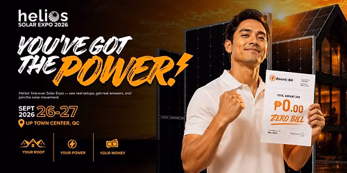 Helios Solar Expo 2026: You've Got The Power!