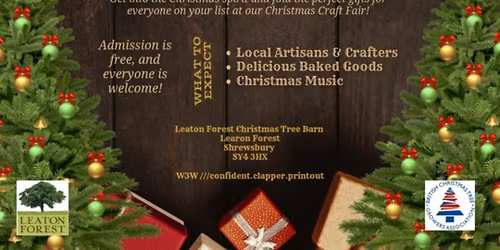 Leaton Forest Christmas Craft Fair
