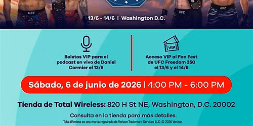 UFC Freedom 250 Fan Fest & The Daniel Cormier Show VIP Giveaways