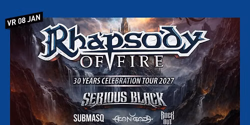 Rhapsody of Fire + Serious Black \/\/ 013 Tilburg