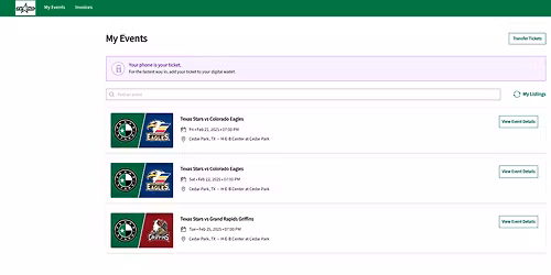 Parking Tucson Roadrunners at Colorado Eagles