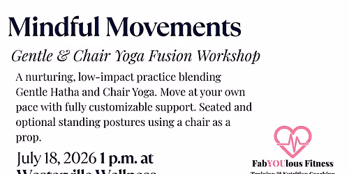 Mindful Movements: Gentle & Chair Yoga Fusion Workshop