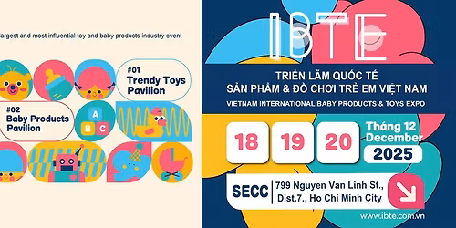 TRI\u1ec2N L\u00c3M QU\u1ed0C T\u1ebe S\u1ea2N PH\u1ea8M & \u0110\u1ed2 CH\u01a0I TR\u1eba EM VI\u1ec6T NAM (IBTE)